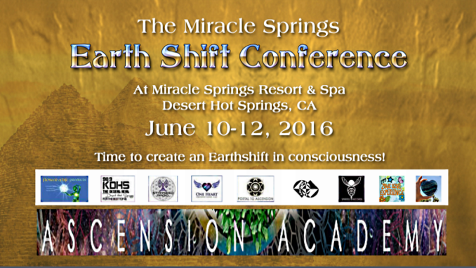EARTH SHIFT CONFERENCE 2016