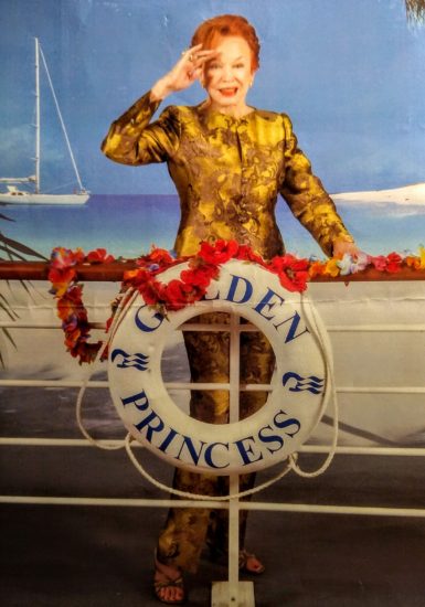The Love Boat Lady Jeraldine Saunders Attended The 40th Anniversary Of The Love Boat Tv Series