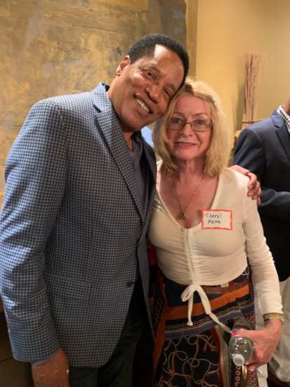 Cheryl Kane With courageous conservative LARRY ELDER